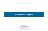 Correlation analysispedagogix-tagc.univ-mrs.fr/courses/ASG1/pdf_files/07.03...Correlation analysis Statistics Applied to Bioinformatics Jacques van Helden Jacques.van-Helden@univ-amu.fr