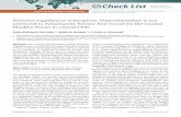 Check List - WordPress.com · 2015. 2. 15. · 1 Volume 11 | Number 2 | Article 1576. Che. ck List. the ournal of biodiversity data. Histiotus magellanicus (Chiroptera: Vespertilionidae)