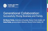 GENERATIONAL COLLABORATION: SUCCESSFULLY MIXING · 2019. 12. 2. · Irene Forte, group project director, Rocco Forte Hotels, UK . 2017 .co EMPLOYMENT SKILLS SHORTLISTED snrast mem