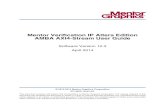 Mentor Verification IP Altera Edition AMBA AXI4-Stream User Guide · 2020. 8. 24. · This document is for information and instruction purposes. Mentor Graphics reserves the right