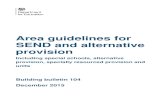 Area guidelines for SEND and alternative provision...13 Applying the formulae to different settings The formulae for special schools, AP, SRP and Units are divided into broad types,