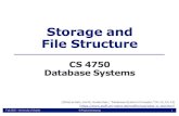 Storage and File Structure - cs.virginia.eduup3f/cs4750/slides/4750-storage-file-structure.… · 4750-storage-file-structure.pptx Author: Upsorn Praphamontripong Created Date: 4/3/2020