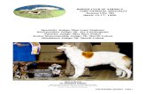 BORZOI CLUB OF AMERICA 1989 NATIONAL SPECIALTY Kansas … · Specialty Judge: Miss Lena Tamboer Sweepstakes Judge: Mr. Jay Cunningham Futurity Judge: Miss Mary Fisher Junior Showmanship