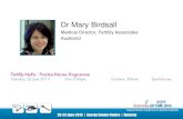Dr Mary Birdsall Sat 1500 Birdsall - Fertility...Fertility Myths Debunked Mary Birdsall Medical Director Fertility Associates Auckland Just Relax And It Will Happen Stressful life