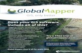 Does your GIS software include all of this? - Blue Marble … · 2020. 7. 6. · The Blue Marble team of professional service engineers are available to assist in creating custom