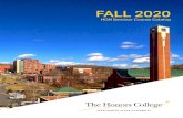 FALL 2020 - Welcome to Honors at Appalachian! · voluntourism, ecotourism, and adventure travel. This course surveys a selection of travel/adventure literature and additional media