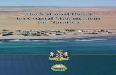 The National Policy on Coastal Management by year/2012... · for many types of marine organisms. A marine protected area, the Namibian Islands’ Marine Protected Area spanning 11,800