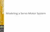 Modeling a Servo Motor System - Encsrealtime/elec372/docs/... · 2014. 5. 7. · • Motor- load: Total amount of inertia, J = 2x10-4 kg.m2 and torque constant K t = 0.12 Nm/A. •