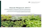 Seed Report 201 - Miljø- og Fødevareministeriet · 2018. 11. 2. · Pisum sativum L. convar Markært Field pea Utrillo 1 400,00 kg 19 26.976,64 kg Poa pratensis L. Engrapgræs Smooth-stalked