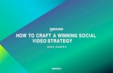 HOW TO CRAFT SOCIAL VIDEO STRATEGIES FOR …...•Instagram is a photo-based social media platform boasting over one billion monthly active users. •Users collectively “Like”