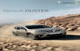 Renault DUSTERrenault.com.eg/.../ebrochure/Duster-Brochure-Web.pdf · renault duster. media nav. system, 7” touch screen blind spot 360˚ camera colors features glacier white (369)