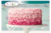 Wedding and Anniversary 2016 - CK Products · 2016. 2. 2. · Diamond Rhinestone Wraps Add some “bling” to your creation. Wrap around cakes, ... glamorous look. 36 x 5″ (914