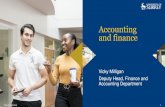 Accounting and finance - University of Surrey · 2020. 3. 18. · Why accounting and finance at Surrey Business School? » Opportunity to work towards different Chartered Accounting
