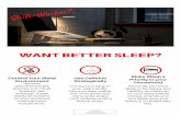 Want Better Sleep - Tips for the Shift-worker 11x17...Title Want Better Sleep - Tips for the Shift-worker_11x17 Author Clinton Marquardt - Sleep & Fatigue Specialist Subject Want Better