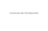 Licencias de Conducción · 2016. 11. 16. · Licencias de Conducción para vehículos de servicio público, resolución 1500 de 2005 • C1 Para la conducción de automóviles, camperos,