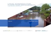 Local strategy for flood risk management - Wolverhampton · 2019. 1. 9. · policies for sustainable flood risk management. Chance of flooding The chance of flooding is used to describe