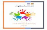 Aspire ASD&AS Friendly Summer amps · 2019. 7. 12. · Dublin are a perfect summer camp option. The skills you learn at Gaiety [s acting camp [s are transferable skills to later on
