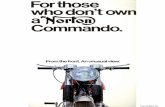 Classic Motorcycles, including Triumph Bonneville, …The Norton Commando. It bega astounding motorcycle experts wit unique frame design. Stronger and lig than anything previously