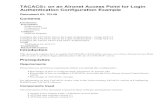 TACACS+ on an Aironet Access Point for Login Authentication … · Complete these steps in order to configure TACACS+ on the AP with use of the GUI: Complete these steps in order
