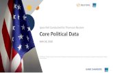 Ipsos Poll Conducted for Thomson Reuters Core Political Data · 2020. 5. 28. · Core Political Data IPSOS POLL CONDUCTED FOR REUTERS The precision of the Reuters/Ipsos online polls