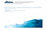 Review into open banking in Australia - Treasury.gov.au · 2019. 3. 7. · 1. Overview ... This submission discusses issues and possible solutions necessary for Australia’s banks