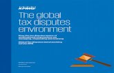 The global tax disputes environment - KPMG · 2020. 7. 15. · Tax audits and disputes — the changing environment Overall, KPMG International’s Global Tax Benchmarking Survey