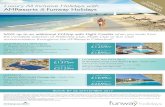 VAX Vacation ... Luxury Al/ Inclusive Holidays with AMResorts & Funway Holidays SAVE up to an additional £242pp with Flight Credits when you book from the incredible selection of