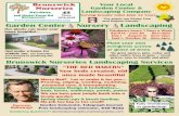 Garden Center Nursery Landscapingbrunswicknurseries.com/data/documents/2018-spring... · 2018. 4. 21. · Brunswick Nurseries 847-8244 42 Years 2018 Sales and Events Apr 14-20 We’re