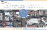 PREVAILING RENTAL HOUSING PRACTICES …...RAY Rajiv Awas Yojana SFCPoA Slum Free City Plan of Action USD United States Dollars USD 1= Approx. INR 65 TABLE OF CONTENTS Definitions 3