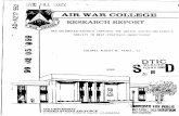 AIR WAR COLLEGE - DTIC · 2011. 5. 15. · several years of work Dy the executive branric. Congressic.nai committees. members or the military. arina various private study groups charterea