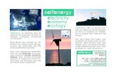 selfenergy - Proximususers.skynet.be/fa203723/SelfEnergy/Docs/SEBrochure.pdf · no guy wires (Taller guyed towers also available on request) Hub Height (m) 6.5 or 11 WT Found (m)