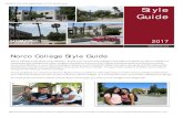 NORCO COLLEGE...Flyer Poster Brochure Postcards Writing Guide All text should portray Norco College and its constituents, events, programs, faculty, staff, and students in a positive