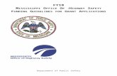 Mississippi Department of Public Safety€¦ · Web viewFY18 Mississippi Office Of Highway Safety Funding Guidelines for Grant Applications Department of Public Safety Division of