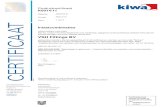 20200327 - Out - CER K6014-11 NL EMG · 2020. 4. 8. · Productcertificaat K6014/11 pagina 3 van 3 Inlaatcombinaties WENKEN VOOR DE AFNEMER Inspecteer bij aflevering of: • geleverd