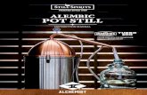 ALEMBIC POT STILL - lovebrewing.co.uk · • Keep the Alembic Pot Still system away from all sources of ignition, including smoking, sparks, heat, and open flames. • Ensure all