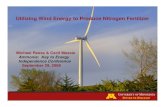 Utilizing Wind Energy to Produce Nitrogen Fertilizer...ND 7,928 3,950 11,878 SD 17,052 4,503 21,555 Midwest Independent System Operator (Nov 2007) “New” MISO Queue – Midwest