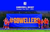 CAMBERWELL HOCKEY · 2020. 2. 25. · 2 • CAMBERWELL HOCKEY Strategic Plan 2017 - 2021 Introduction The Board is pleased and privileged to present Camberwell Hockey Club’s four-year