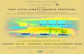 DARREN PARK & KATIE PARK PRESENT THE 13TH UNITY DANCE … · 2020. 3. 31. · darren park & katie park present the 13th unity dance festival featuring super league ballroom & latin