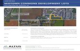 MIDTOWN COMMONS DEVELOPMENT LOTS ... Midtown Commons is a newer traditional neighborhood with a great mix of families and young professionals living in multifamily apartments, condos,