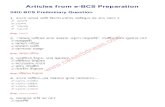 Articles from e-BCS Preparation · Articles from e-BCS Preparation 34th BCS Preliminary Question 1. বাংলা ভাষার আিদ িনদশন চযাপদ আিবরৃত