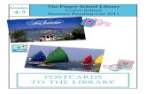 POSTCARDS POSTCARDS TO THE LIBRARY TO THE ..._Grades...help his father find him. (Third book in the series.) Balliett, Blue. Chasing Vermeer. Scholastic, 2004. When strange, seemingly