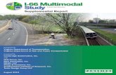 I66 Cover Multimodal Study Supplemental Apr13...2018/10/11  · Introduction 1-1 1.0 Introduction This Supplemental Report documents findings from continuing refinement analyses associated