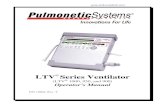 LTV Series Ventilator - Ardus Medical · LTV® Series Ventilator (LTV® 1000, 950, and 900) Operator’s Manual P/N 10664, Rev. Y .