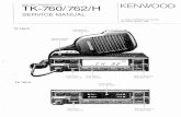 VHF FM TRANSCEIVER TK-760/762/H manual...SYSTEM SET-UP TK-760/762 (Merchandise received) Display: LCD Frequency range (MHz) RF power Type-----.j 148-174 25W K 32ch models I 136-156