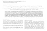 Potential anticancer activity of the medicinal herb ... et al.pdfSaccharomyces cervisae (Baeshen et al., 2005), Aspergillus terreus (Baeshen et al., 2008), Allium cepa root tip meristem
