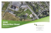 3536 MacArthur Road · 2 days ago · 3536 MacArthur Rd & Church St Over 3.4 acres of land suitable for many uses including retail, office, medical office, access to Rt. 145 and signalized