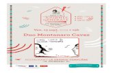 Duo Montanaro Cavez - Accueil | Parc naturel régional des Grands … · 2019. 9. 18. · Animation : Le Passe-Muraille. Accès libre proGraMMe 13 Septembre Duo Montanaro - Cavez