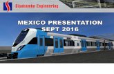 Event Headline Here Date - AMF.org.mx · 2016. 11. 11. · New Metro Train Products New Metro Products Partition Wall Door Under Desk Cubicle Passenger Sliding Door •Door fabricated