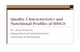 2006 NGFA Quality Characteristics of DDGS...Segregate poor quality DDGS from good quality DDGS when it is produced Price different qualities accordingly Provide transparent and frequent