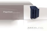 Ares - Papillon - 9-2005 · 2017. 7. 4. · En el ambiente de oficina Papillon se presta facilmente a la creación de refinados ángulos de espera ... Ares Line s.r.l. 36010 Carrè